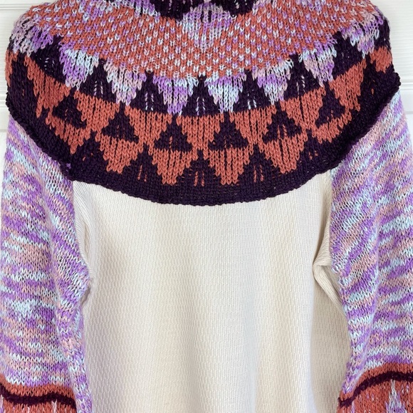 Free People Swit the Small Stuff Mock Neck Sweater - Picture 9 of 13